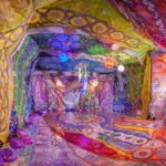 Laurie Shapiro עוטפת אתכם מרחבים פסיכדליים דמויי רחם