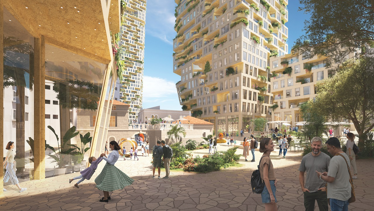 המשרד הבינלאומי MVRDV יתכנן את פרויקט ההתחדשות היקר בישראל