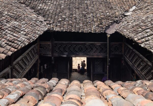 שלושה בתים עתיקים ב-Hà Giang, וייטנאם