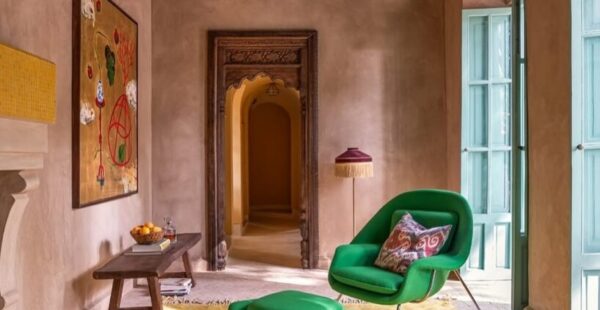 המלון המרוקאי המשלב בית, מקום נופש וגלריה