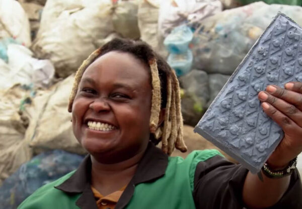 אשת השנה: מייסדת סטארט-אפ מקניה, הממחזר פלסטיק ללבנים חזקות יותר מבטון