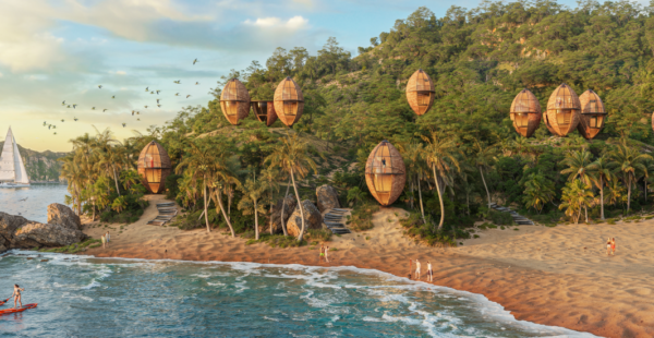 מלון בצורת פול קקאו: אדריכלות ברת-קיימא הטובה ביותר במקסיקו