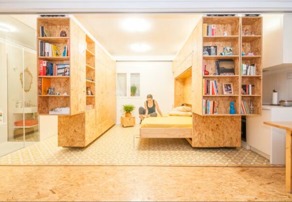 רעיונות חכמים וחוסכי מקום לדירות זעירות