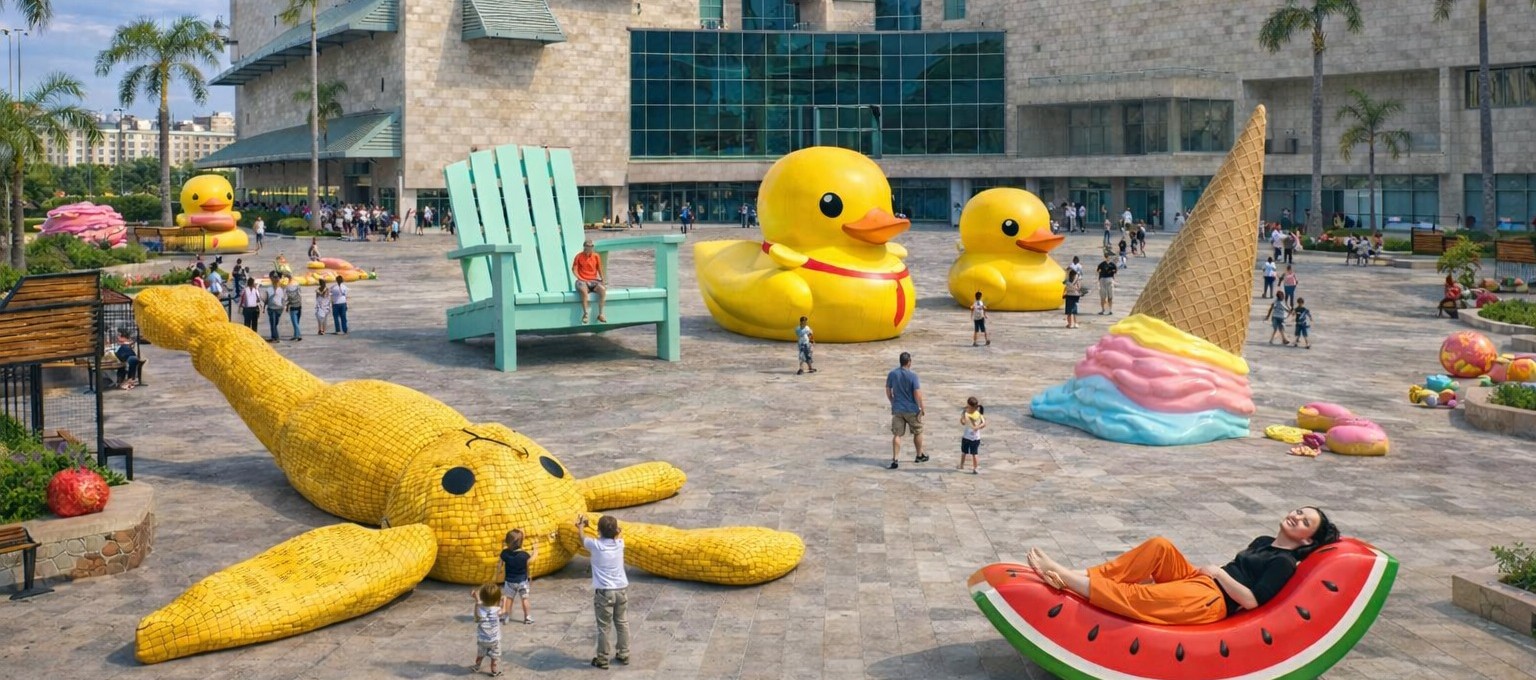 גן פנטזיות מצטלם – מנוע משיכה, חוויה ותוכן למרחבים עירוניים ומסחריים