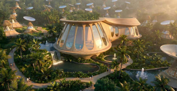 כתר סולארי לפיג’י: אדריכלות שמייצרת אנרגיה ומים