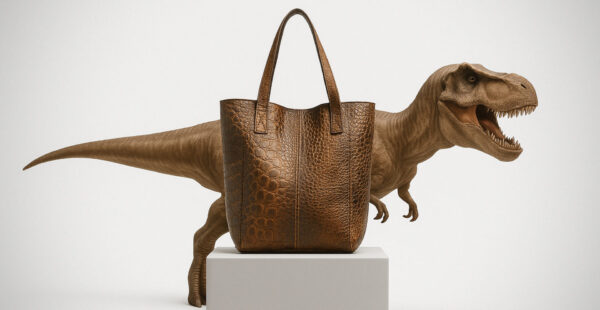 תיק עור של טי־רקס? מחקר חדש ישתמש בדינוזאורים לעולם היוקרה
