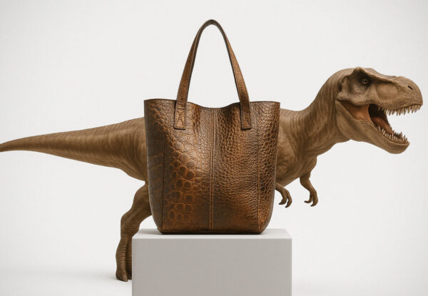 תיק עור של טי־רקס? מחקר חדש ישתמש בדינוזאורים לעולם היוקרה