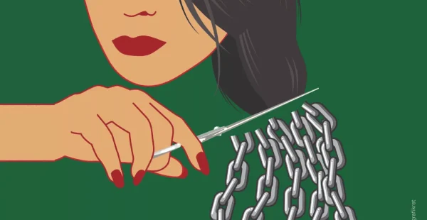 הסמליות של שיער גזור במחאת הנשים באיראן