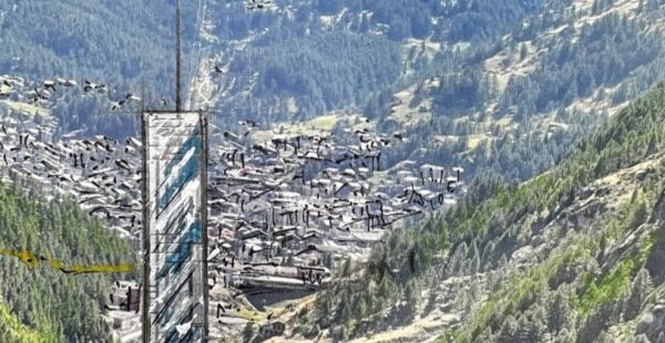 גורד שחקים בלב האלפים השווייצריים?