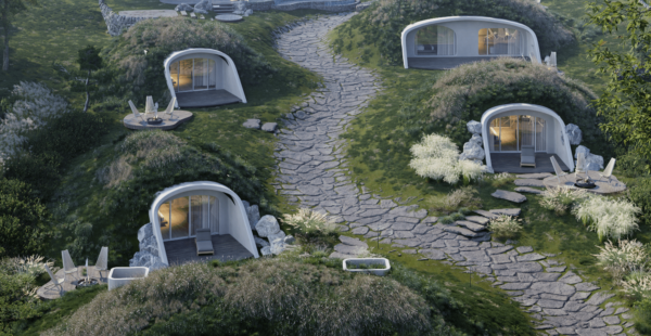 בין אגדה למציאות: איך זה לגור בבית הוביט שקוע בנוף