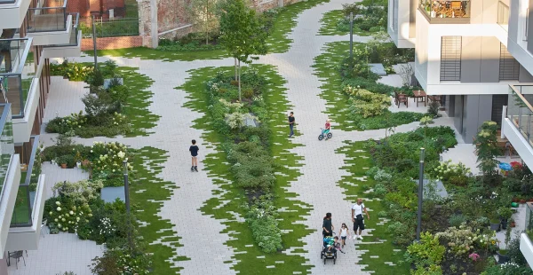 מתחם מגורים ירוק המטשטש את הגבול בין עיר לטבע