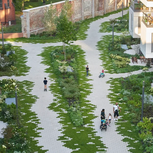 סגנון Glitch Landscaping: מתחמים ירוקים המטשטשים את הגבול בין עיר לטבע