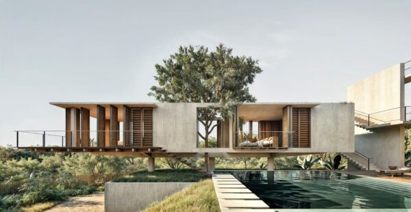 בית פתוח לנוף ולטבע בלב אואחאקה