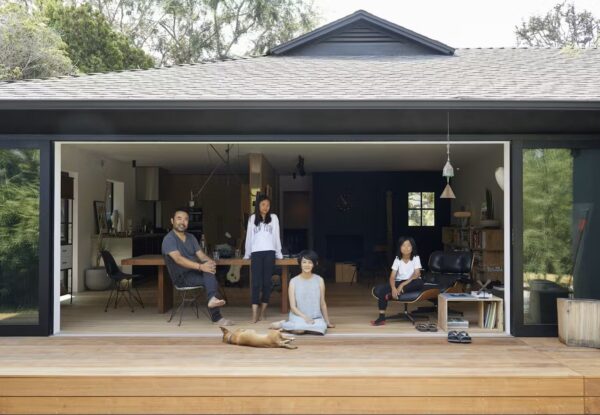 קליפורניה בפשטות יפנית: בית של אדריכל יפני בלוס אנג'לס