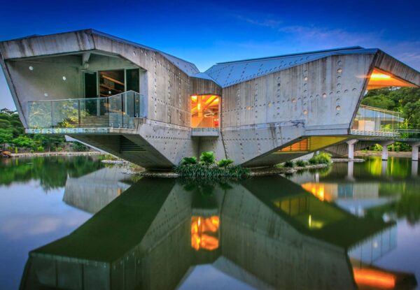 בית היוקרה שמרחף מעל יער הגשם באוסטרליה