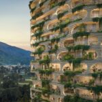 Kengo Kuma מציג מגדל חדש בקיטו בהשראת קרמיקה עתיקה