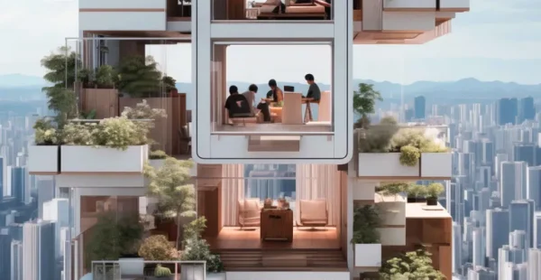 מסיבות הולוגרמה ורהיטים מפטריות: כך נראים הבתים של 2030 לפי IKEA