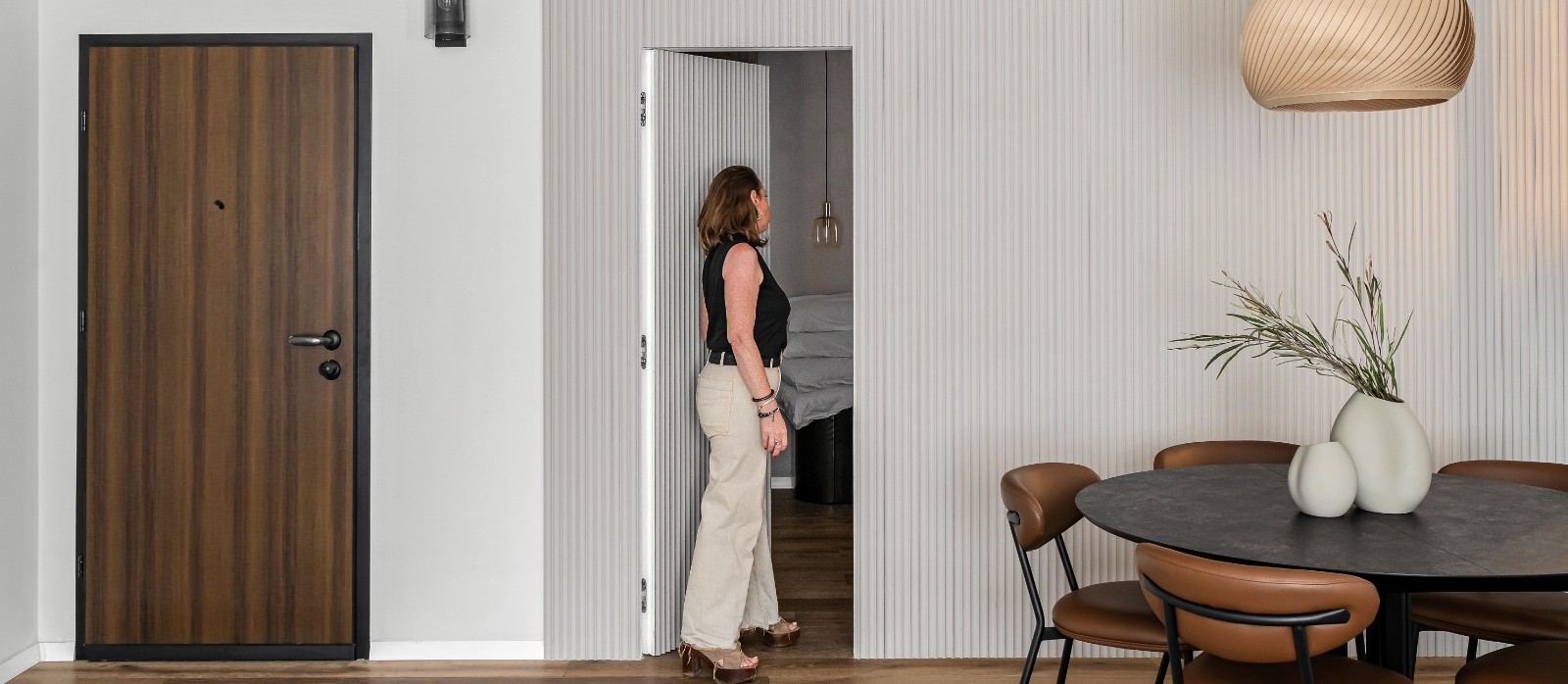 לא זזים לשום מקום: הדירה שהפכה לגדולה יותר בלי להחליף כתובת