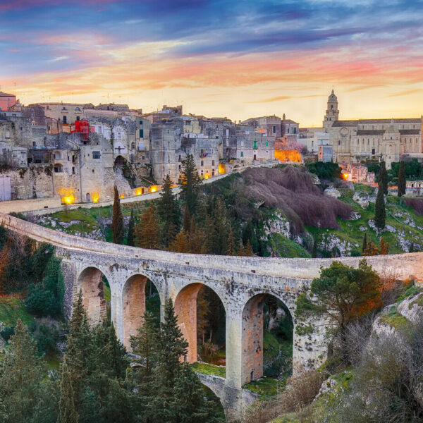 בעיר המערות Matera שבאיטליה