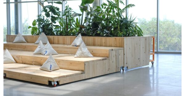 מפסולת למשאב: פרויקט ה-Upcycling החדש של MOLET בבניין פורטר