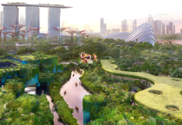 סינגפור מרחיבה את Gardens by the Bay: מוזיאון חדש, שיט בקיאקים ומתחם אקולוגי ענק