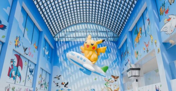 לראשונה בעולם: יפן הופכת שדה תעופה למתחם Pokémon