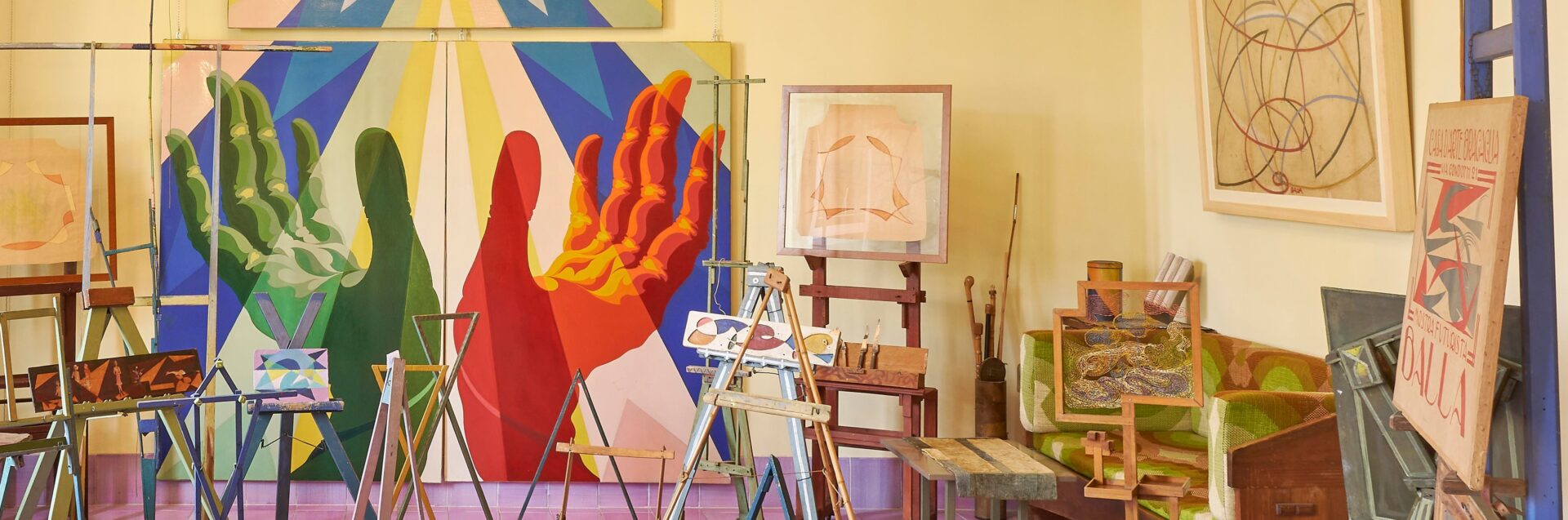 Casa Balla: הדירה הצבעונית של אמן הפוטוריזם Giacomo Balla ברומא